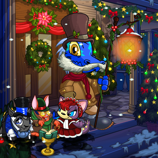 kipper Christmas 2014 Dress to Impress Preview customized Neopets