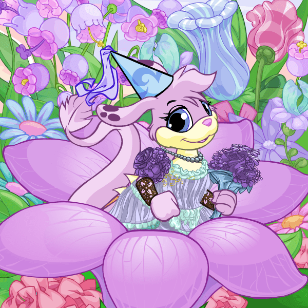 Pastel Zafara Dress to Impress Preview customized Neopets' clothing