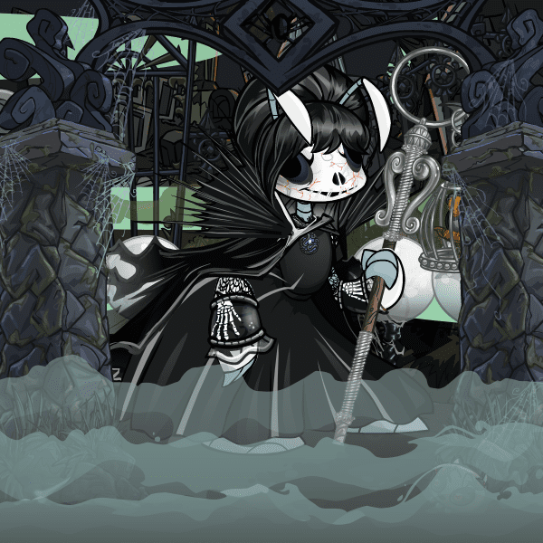 Queen of Your Nightmares Dress to Impress Preview customized Neopets