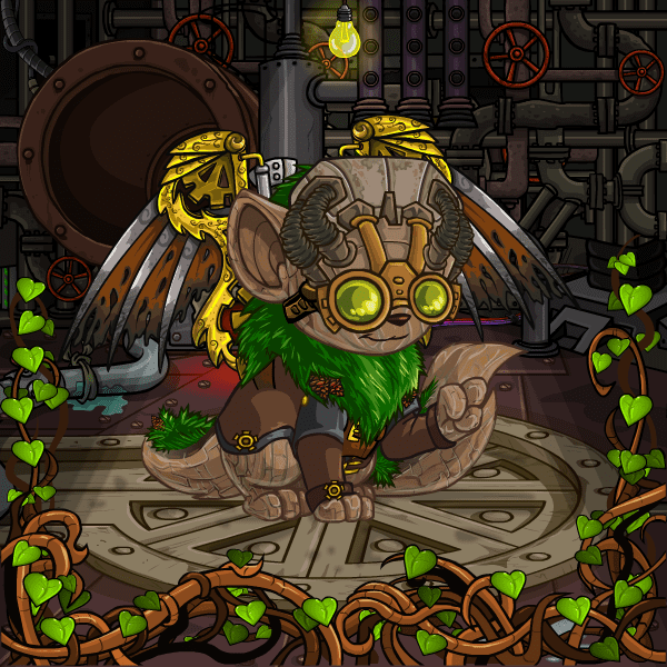 Steampunk Xweetok Dress to Impress Preview customized Neopets' clothing and wearables