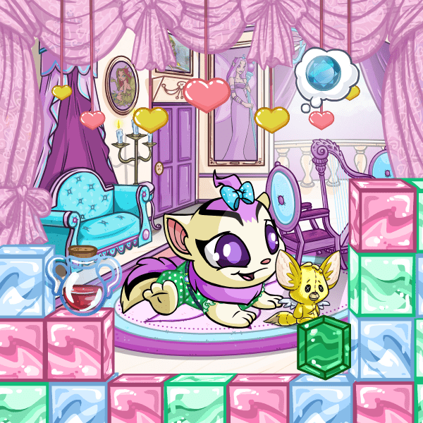 Baby custom with what's easily available! r/neopets